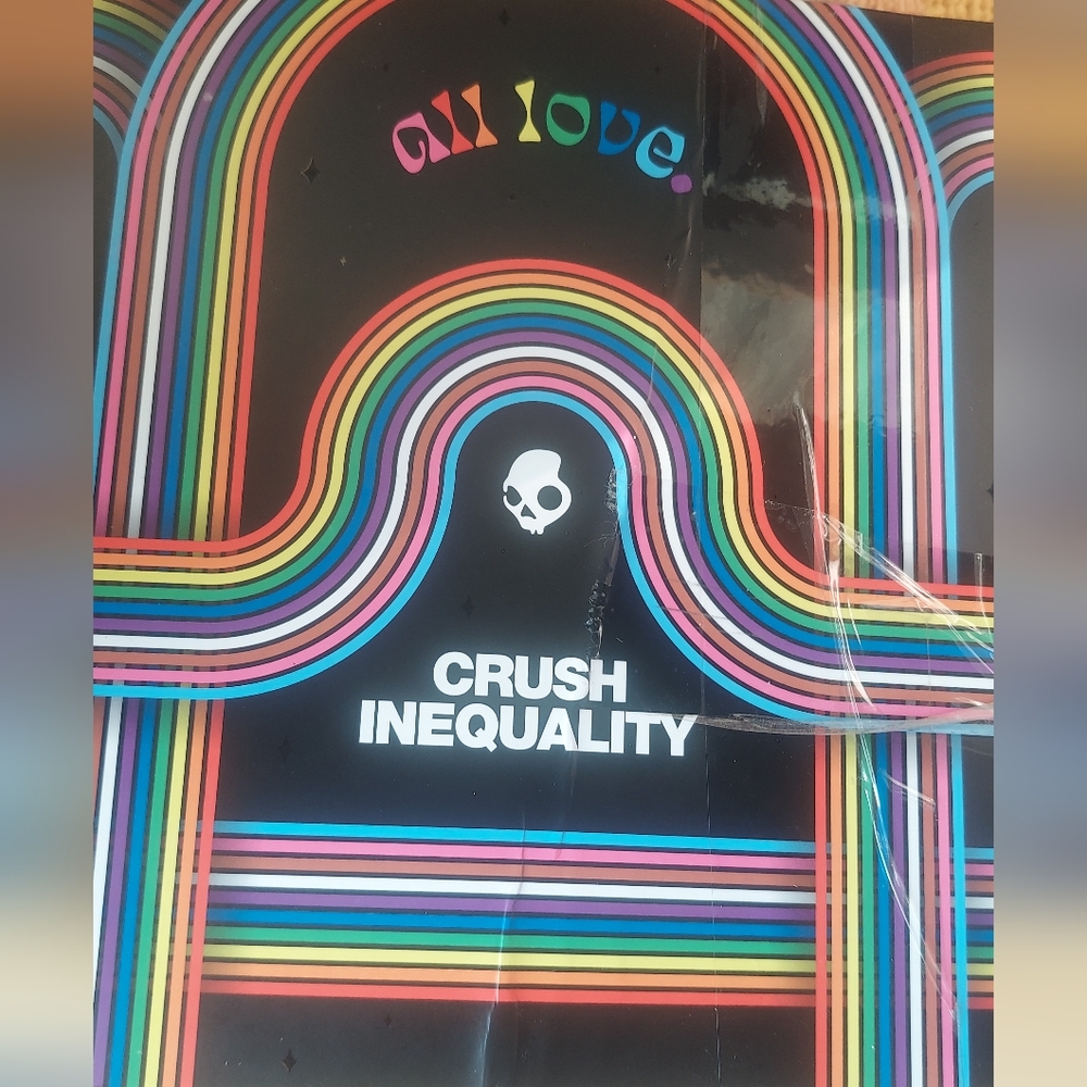 SKULLCANDY CRUSHERS EVO WIRELESS PRIDE INEQUALITY SPECIAL EDITON HEADPHONES